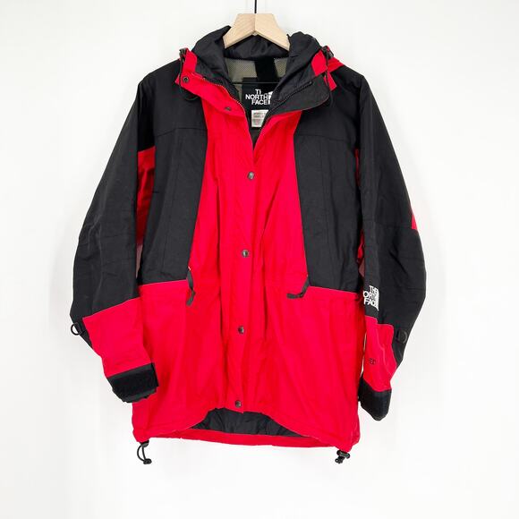 The North Face Gore-Tex Jacket Red Black Size Small - Picture 1 of 5